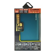 モバイルバッテリー/PD対応/出力 Type-C+USB(A)/アルミデザイン/最大30W/リチウムポリマー/Stick PD 18000/18000mAh/PSE適合/GRAY CPD18000Y-GR