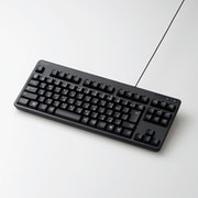 有線コンパクトキーボード USB接続 メンブレン式 日本語配列 92キー ブラック TK-FCM103BK