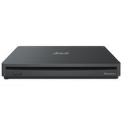 Windows11対応 UHDBD再生対応 スロットインタイプ外付ポータブルBDドライブ ブラック BDR-XS07B-UHD