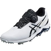 GEL-ACE PRO 4（ゲルエース プロ 4） ホワイト×ブラック ソフトスパイクシューズ 27.5cm 3E相当 BOAダイヤル式 2019年モデル [ゴルフシューズ]