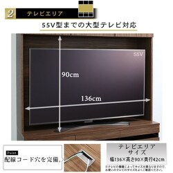 ヨドバシ.com - コスパクリエーション ハイタイプテレビボード