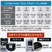 アンダーウェア トランクスパンツ メンズ Mサイズ MPWTP トランクス PRINT FUNKY STRIPE BLUE M