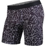MPENT MOVEシリーズ ENTOURAGE BOXER BRIEF BLK WHITE S [アンダーウェア メンズ Sサイズ]
