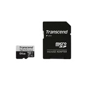 microSDXCカード ハイパフォーマンス 64GB Class 10/UHS-I/U3/V30/A2/アダプタ付 TS64GUSD330S