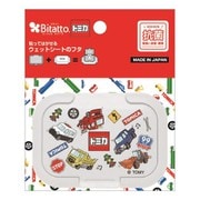 ウェットシートのフタ ビタット トミカ オールスターズ ホワイト ミニ