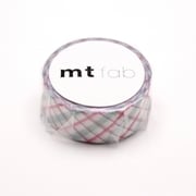 mt fab パールテープ チェック・パープル MTPL1P01