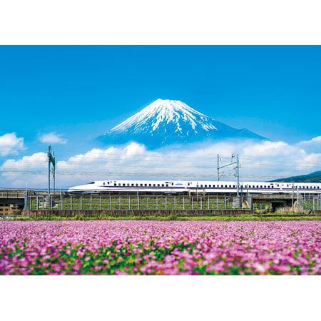 05 1016 れんげの花と富士山 静岡 ジグソーパズル 500ピース