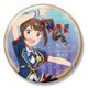 アイドルマスター ミリオンライブ！ ビッグ缶バッジ ロイヤル・スターレットVer. 横山奈緒 [キャラクターグッズ]