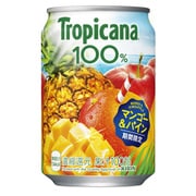 トロピカーナ 100％ マンゴー＆パイン 280g缶×24本