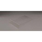 NIPC クリア ポリカーボネート製軒先曲がり