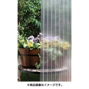 NIPVC1009A クリア 波板 硬質塩ビ製・ガラスネット入り
