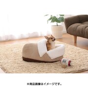 PBJ520B ベージュ ペットベッド ムートンブーツ