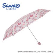19UFSR-3 [サンリオ UVカット 雨晴兼用折りたたみ傘 マイメロディ 和の花]
