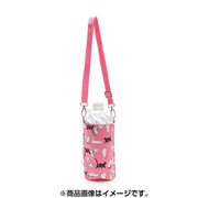 ボトルケース モノクロキャットピンク BH-1002