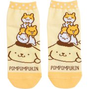 スニーカーソックス ポムポムプリン なかま [キャラクターグッズ]