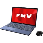 ノートパソコン LIFEBOOK AHシリーズ/15.6型ワイド/Corei7-8565U/メモリ 8GB/SSD 512GB/Blu-rayドライブ/Windows 10 Home 64ビット/Office Home and Business 2019/メタリックブルー/ヨドバシカメラオリジナルモデル FMVA77D1LC