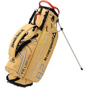 QQBNJJ02 YE [スタンド式キャディーバック 3.0kg 8.5型 47インチ対応 口枠数5 コンパクトスリム 2019年モデル]