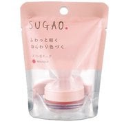 SUGAO スフレ感チーク ぬくもりレッド 4.8g