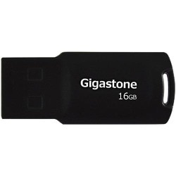 USBメモリー コンパクトタイプ USB2.0対応 16GB ブラック GJU2-16GQBK