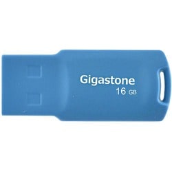 USBメモリー コンパクトタイプ USB2.0対応 16GB ブルー GJU2-16GQBL