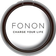 SR-TS01-BK [スマホリング TYPO SERIES FONON White BK]