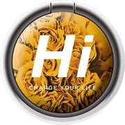 SR-FR03HI-SV [スマホリング FLORAL Hi Yellow Rose SV]
