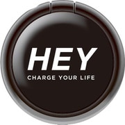 SR-TS08-BK [スマホリング TYPO SERIES HEYBlack BK]