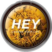 SR-FR03HE-BK [スマホリング FLORAL HEY Yellow Rose BK]