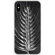GCN-VB02-C-TL [GLASS PRINT iPhone XS/X VINTAGE BOTANICAL Wheat TL]