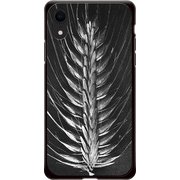 GCN-VB02-D-BK [GLASS PRINT iPhone XR VINTAGE BOTANICAL Wheat BK]