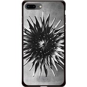 GCN-VB05-B-BK [GLASS PRINT iPhone 8 Plus/7 Plus VINTAGE BOTANICAL Calyx BK]