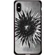 GCN-VB05-C-BK [GLASS PRINT iPhone XS/X VINTAGE BOTANICAL Calyx BK]