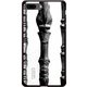 GCN-VB10-B-BK [GLASS PRINT iPhone 8 Plus/7 Plus VINTAGE BOTANICAL Stalk BK]