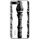 GCN-VB10-B-TL [GLASS PRINT iPhone 8 Plus/7 Plus VINTAGE BOTANICAL Stalk TL]