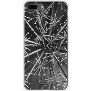 GCN-VB11-B-TL [GLASS PRINT iPhone 8 Plus/7 Plus VINTAGE BOTANICAL Araliacordata TL]
