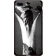 GCN-VB12-B-BK [GLASS PRINT iPhone 8 Plus/7 Plus VINTAGE BOTANICAL Sprout BK]
