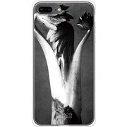 GCN-VB12-B-TL [GLASS PRINT iPhone 8 Plus/7 Plus VINTAGE BOTANICAL Sprout TL]