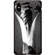 GCN-VB12-C-BK [GLASS PRINT iPhone XS/X VINTAGE BOTANICAL Sprout BK]