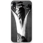 GCN-VB12-D-TL [GLASS PRINT iPhone XR VINTAGE BOTANICAL Sprout TL]