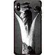 GCN-VB12-E-BK [GLASS PRINT iPhone XS Max VINTAGE BOTANICAL Sprout BK]