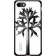 GCN-VB13-A-BK [GLASS PRINT iPhone 8/7 VINTAGE BOTANICAL Limb BK]