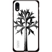 GCN-VB13-D-BK [GLASS PRINT iPhone XR VINTAGE BOTANICAL Limb BK]