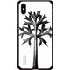 GCN-VB13-E-BK [GLASS PRINT iPhone XS Max VINTAGE BOTANICAL Limb BK]