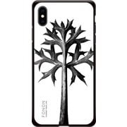 GCN-VB13-E-BK [GLASS PRINT iPhone XS Max VINTAGE BOTANICAL Limb BK]