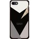 GCN-GP01-A-BK [GLASS PRINT iPhone 8/7 GEOMETRIC PATTERN Delta BK]