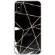 GCN-GP04-C-TL [GLASS PRINT iPhone XS/X GEOMETRIC PATTERN CowSpider TL]