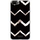GCN-GP05-B-TL [GLASS PRINT iPhone 8 Plus/7 Plus GEOMETRIC PATTERN Chevron TL]