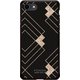 GCN-GP06-A-BK [GLASS PRINT iPhone 8/7 GEOMETRIC PATTERN Stiff BK]