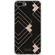 GCN-GP06-B-TL [GLASS PRINT iPhone 8 Plus/7 Plus GEOMETRIC PATTERN Stiff TL]