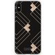 GCN-GP06-C-TL [GLASS PRINT iPhone XS/X GEOMETRIC PATTERN Stiff TL]